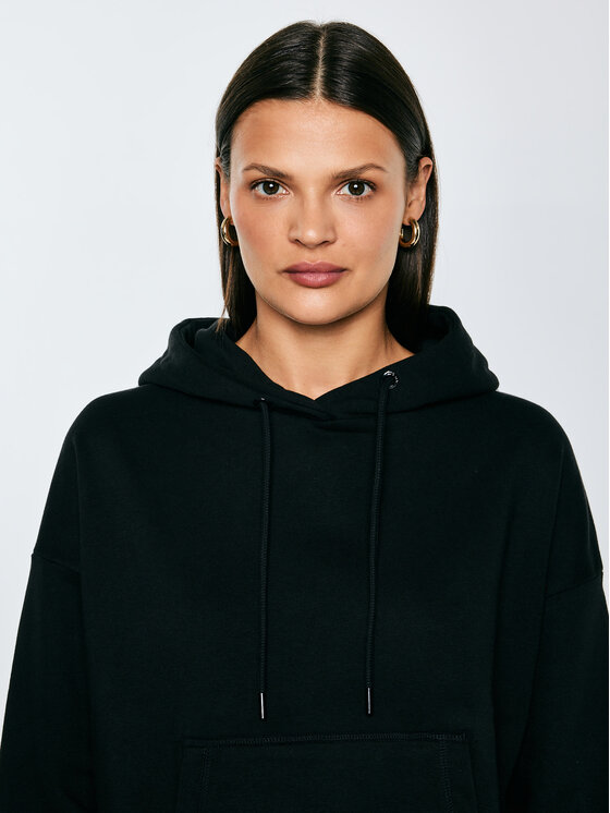 BIG STAR BIG STAR Bluza SUSANA Czarny Basic Fit