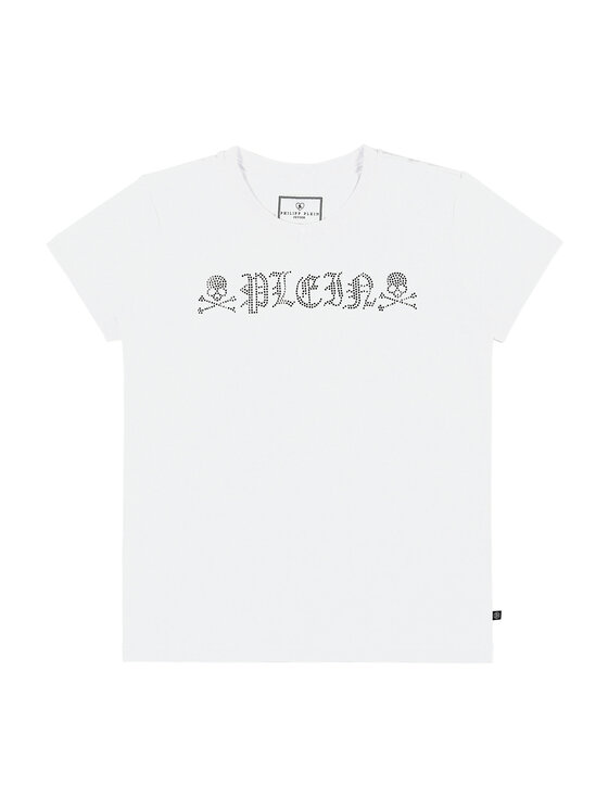 PHILIPP PLEIN PHILIPP PLEIN T-Shirt 2997 Biały Regular Fit