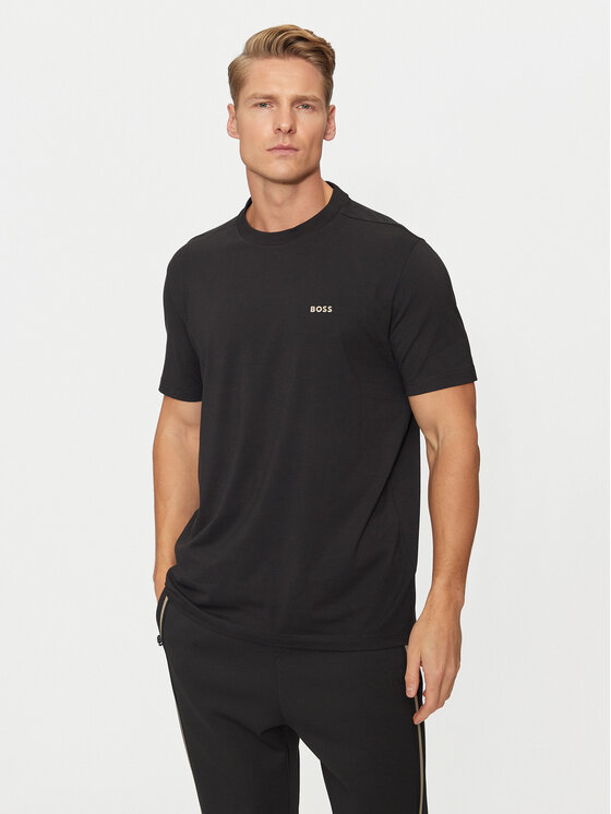 BOSS Boss Футболка 50506373 Чорний Regular Fit