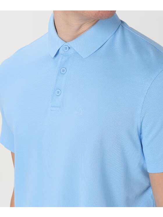 Armani Exchange Armani Exchange Polokošile 3DZFAB ZJXUZ Světle modrá Regular Fit