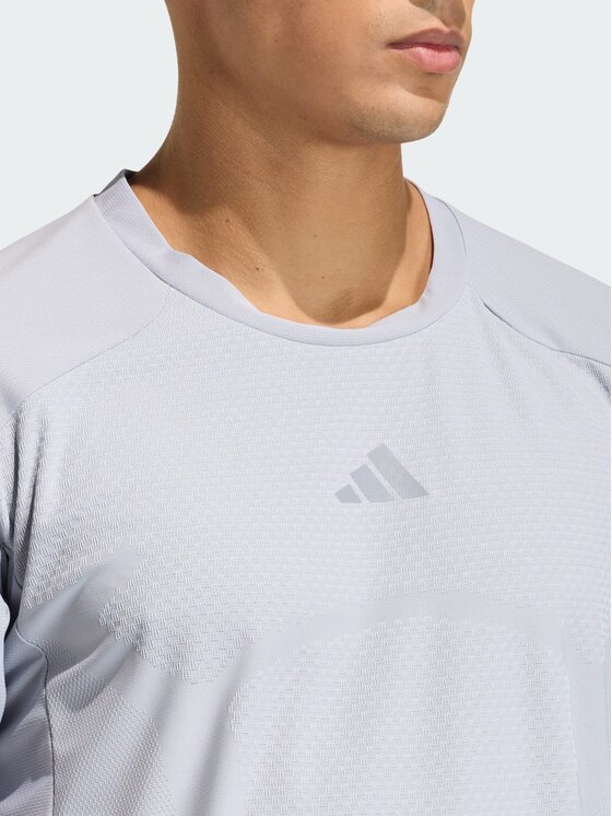 adidas adidas Koszulka techniczna 159858 Szary Regular Fit