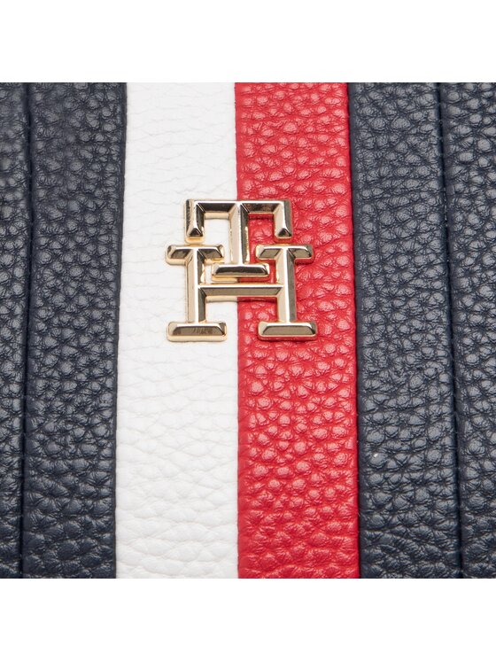 Borsetta Th Emblem Small Satchel Corp AW0AW14318