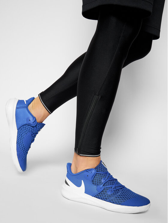 Nike Nike Tenisice za dvoranski nogomet Zoom Hyperspeed Court CI2964 410 Plava