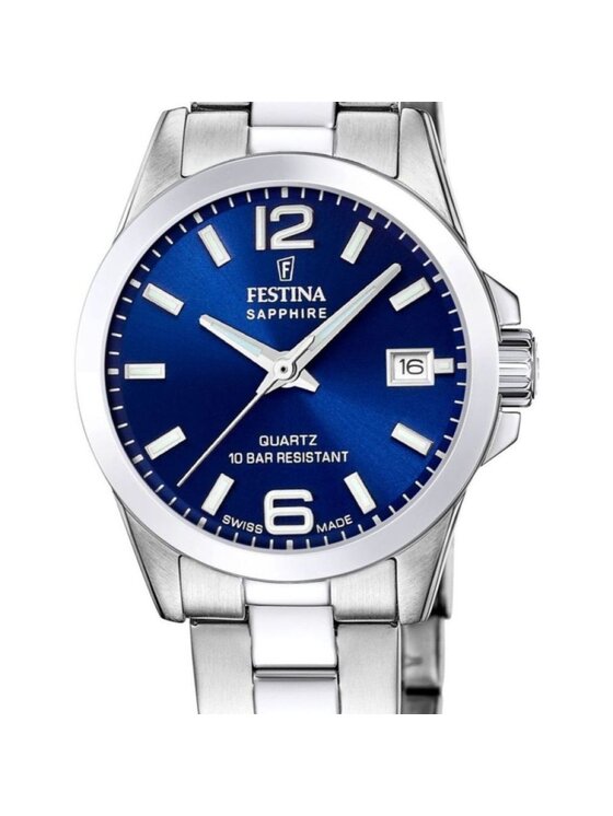 Festina Festina Zegarek 20049 Srebrny