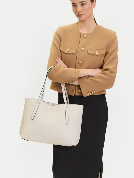 Guess Guess Дамска чанта HWPG96 48230 Екрю