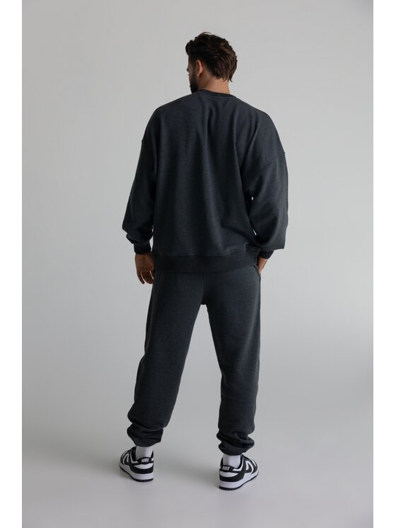 Chiara Wear Chiara Wear Spodnie dresowe M Szary Regular Fit