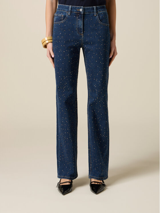 Oltre Oltre Jeans P459R108891N034 Blu Regular Fit