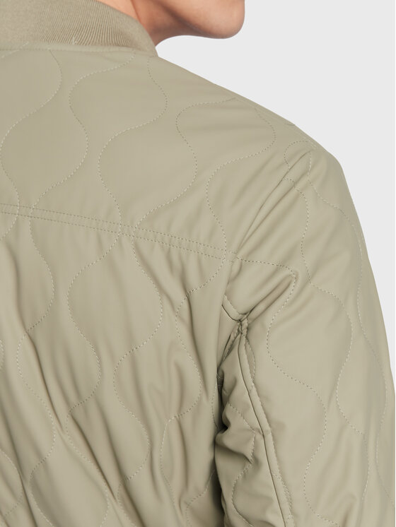 Guess Guess Bomber jakna M3RL08 WBS80 Zelena Regular Fit