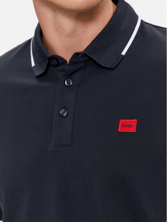 HUGO Hugo Polo Deresino232 50490775 Tamnoplava Slim Fit