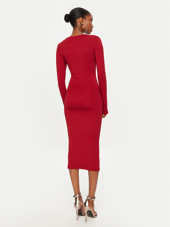 Juicy Couture Juicy Couture Haljina za svaki dan Dizzie JCWED24309 Crvena Slim Fit