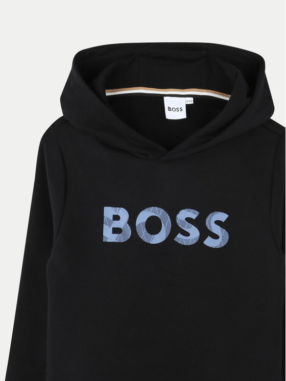 BOSS Boss Bluză J51189 S Negru Regular Fit