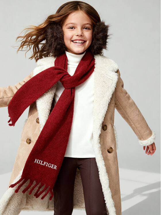 Tommy Hilfiger Tommy Hilfiger Šallīte Monotype AU0AU01935 Bordo