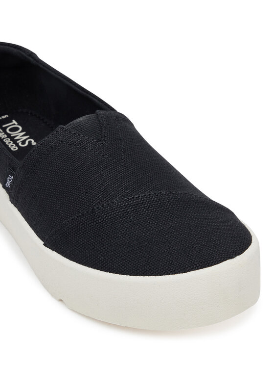 Toms Toms Туфлі Verona Slip On 10021139 Чорний