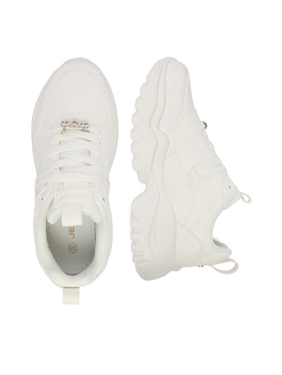 JENNY JENNY Sneakersy CEO-3371301A Biela