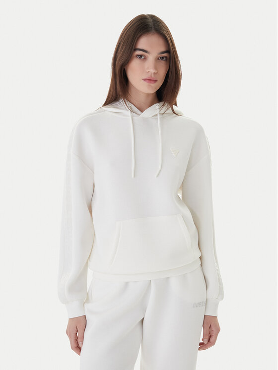 Guess Guess Pulóver Brenda V2YQ18 K7UW2 Fehér Regular Fit