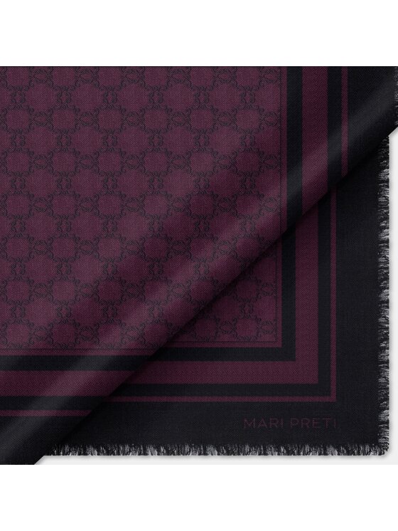 MARI PRETI MARI PRETI Foulard Monogram M Nero