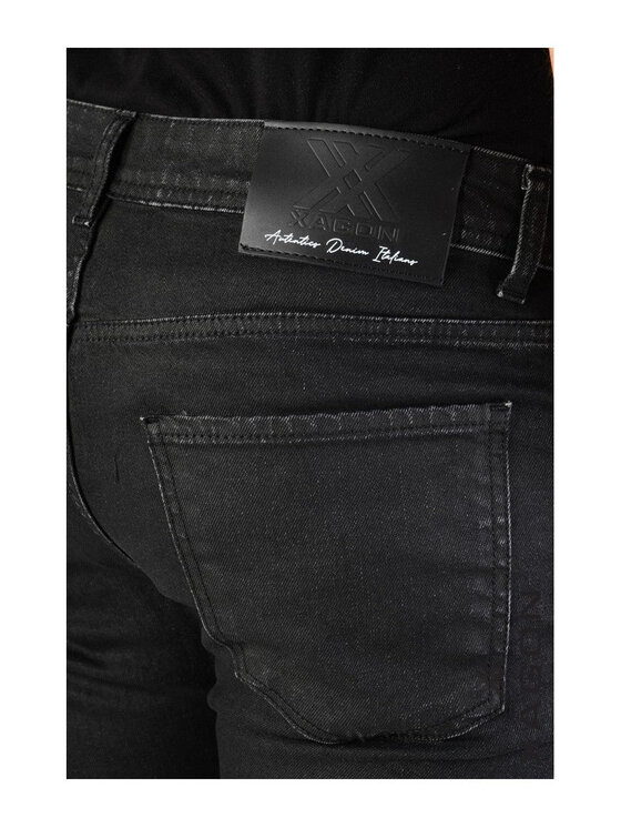 Xagon Xagon Jeans MR 228 Nero Skinny Fit