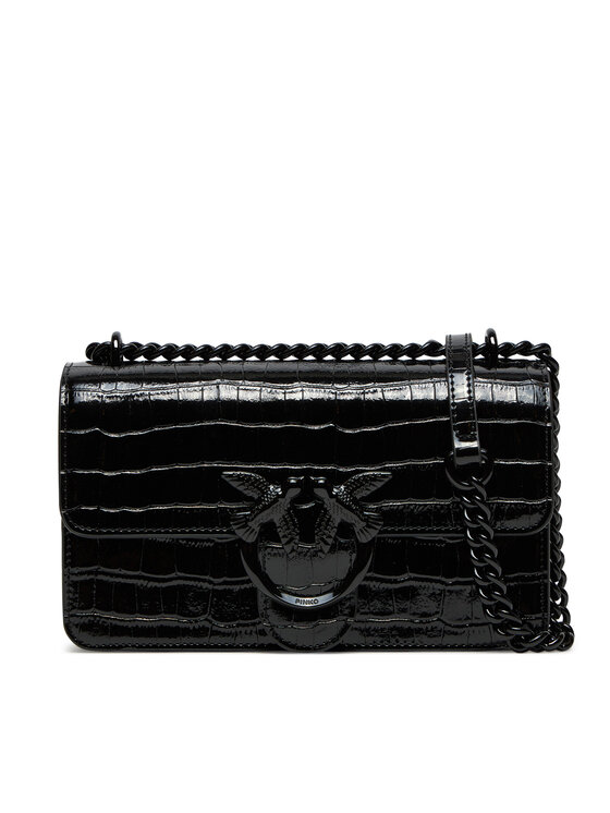 PINKO PINKO Käekott Love One Mini Dc AI 24-25 PLTT 100074 A1SY Must