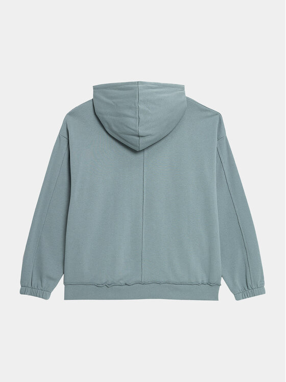 Outhorn Outhorn Felpa OTHAW23TSWSF0726 Turchese Regular Fit