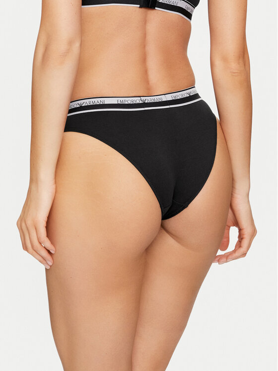 Emporio Armani Underwear Emporio Armani Underwear Súprava brazílskych nohavičiek 163334 4R227 00020 Čierna