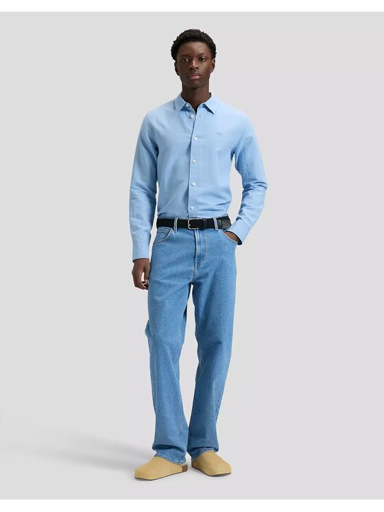 Lee Lee Koszula SHIRT Niebieski Regular Fit