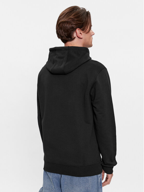 Tommy Jeans Tommy Jeans Felpa Flag Spray DM0DM17911 Nero Regular Fit