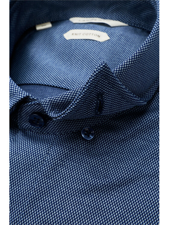 Lancerto Lancerto Koszula Aurello Regular KO073126000073 Niebieski Regular Fit