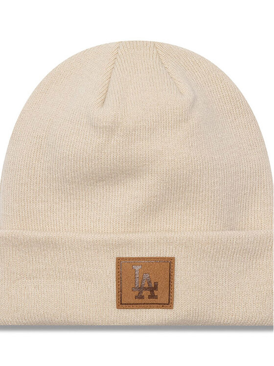 New Era New Era Czapka Team Patch Cuff Bea 60565197 Beżowy