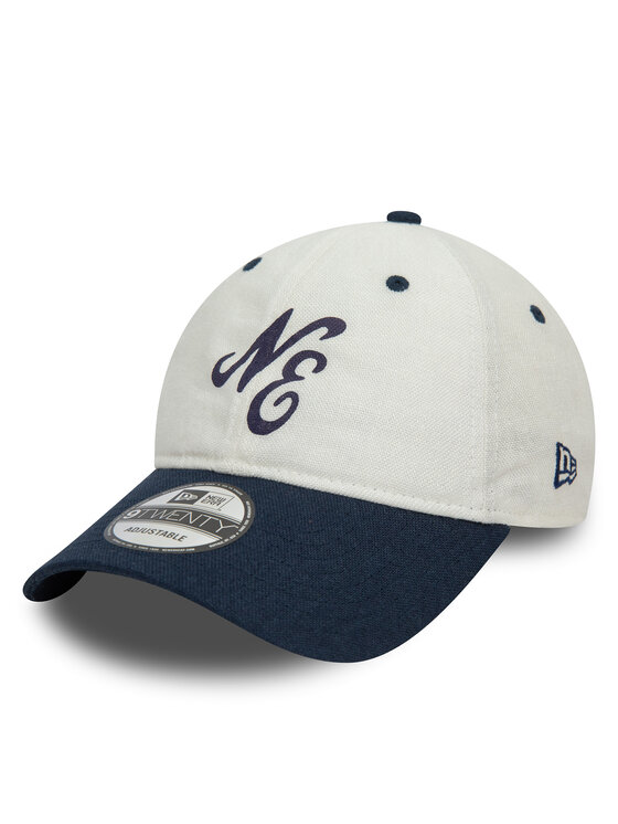 New Era New Era Шапка с козирка Linen Script 920 Ne 60503546 Екрю