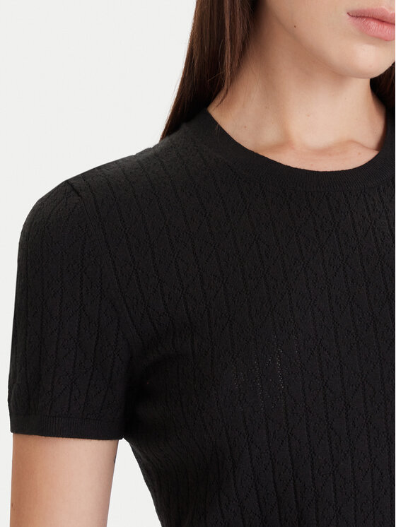 Calvin Klein Calvin Klein Tričko LV044D308G Čierna Slim Fit