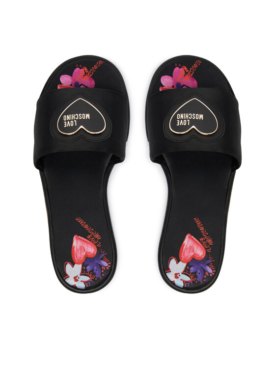 LOVE MOSCHINO LOVE MOSCHINO Nazouváky JA28232G0OJO0000 Černá