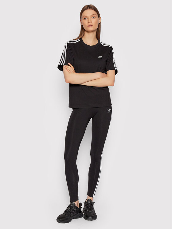 adidas adidas Тишърт HF7533 Черен Regular Fit