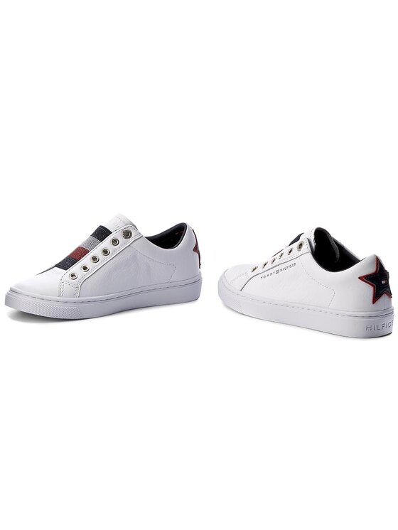 Tommy Hilfiger Tommy Hilfiger Обувки Venus Jr 18A1 FG0FG00103 Бял