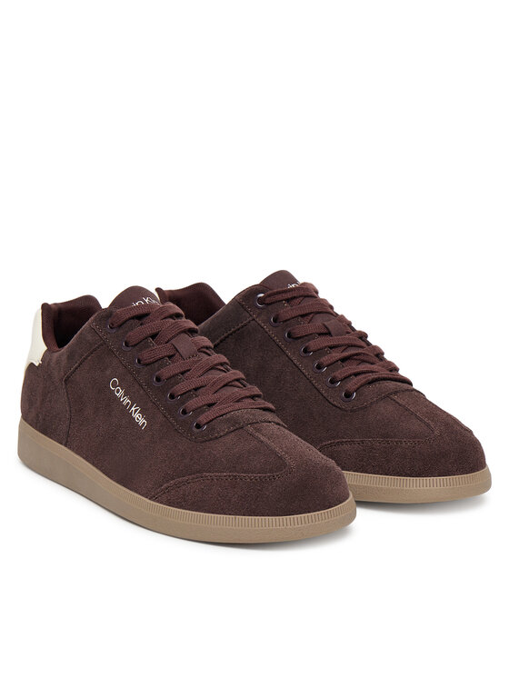 Calvin Klein Calvin Klein Sneakersy Low Cupsole Laceup Su HM0HM01946 Bordová