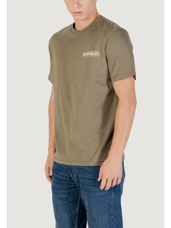 Napapijri Napapijri T-shirt S-TURRACH SS Verde Casual Fit