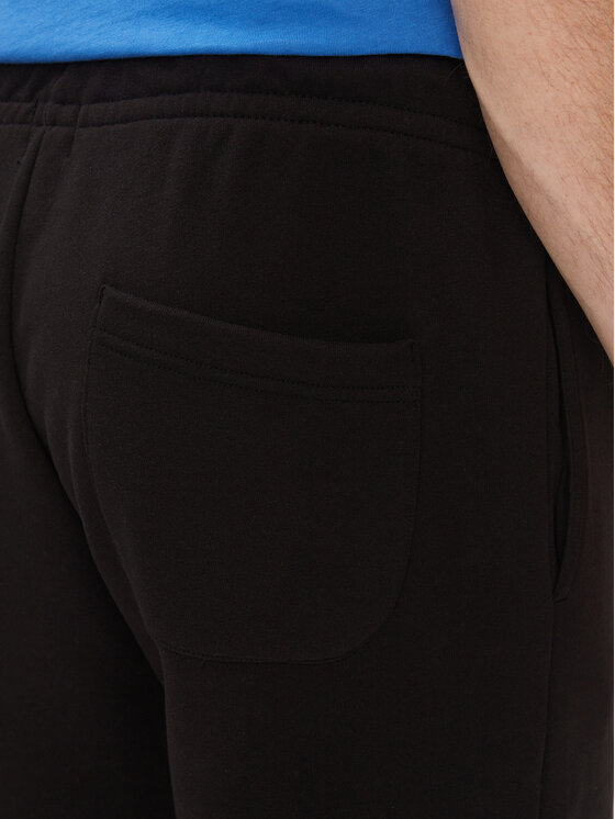 Tommy Jeans Tommy Jeans Pantaloni trening Tjm Reg Tommy Spray Sweatpant DM0DM18376 Negru Regular Fit