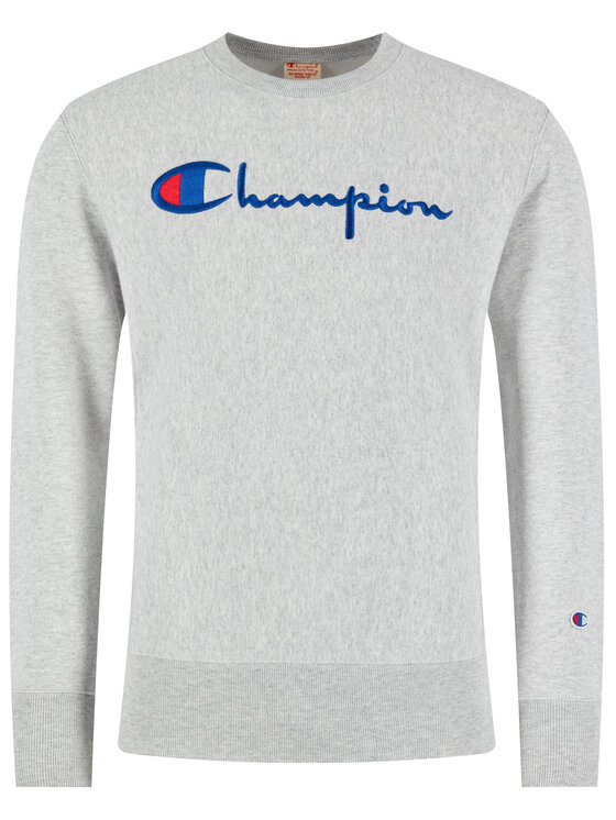Champion Champion Bluză Crewneck 215160 Gri Regular Fit