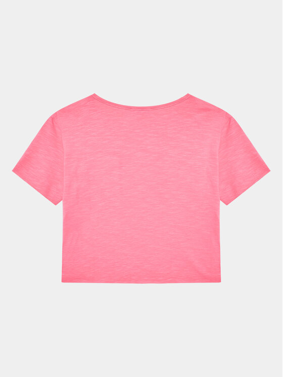 United Colors Of Benetton United Colors Of Benetton T-Shirt 3LHAC10BV Różowy Regular Fit