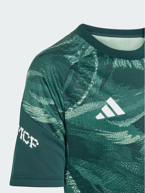 adidas adidas Koszulka techniczna 173759 Zielony ciemny Regular Fit