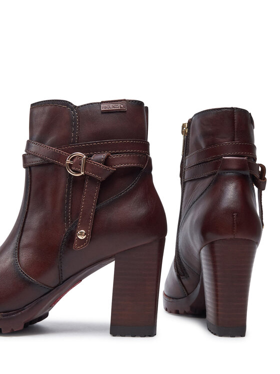 Pikolinos Pikolinos Botki W7M-8806 Bordowy