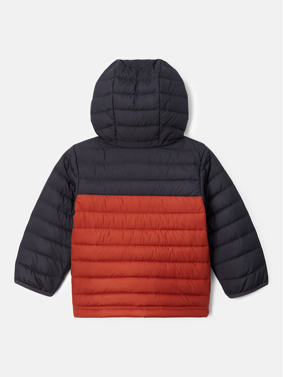 Columbia Columbia Demisezoninė striukė Powder Lite™ Boys Hooded Jacket Oranžinė Regular Fit