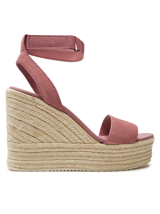 Calvin klein pink sandals on sale