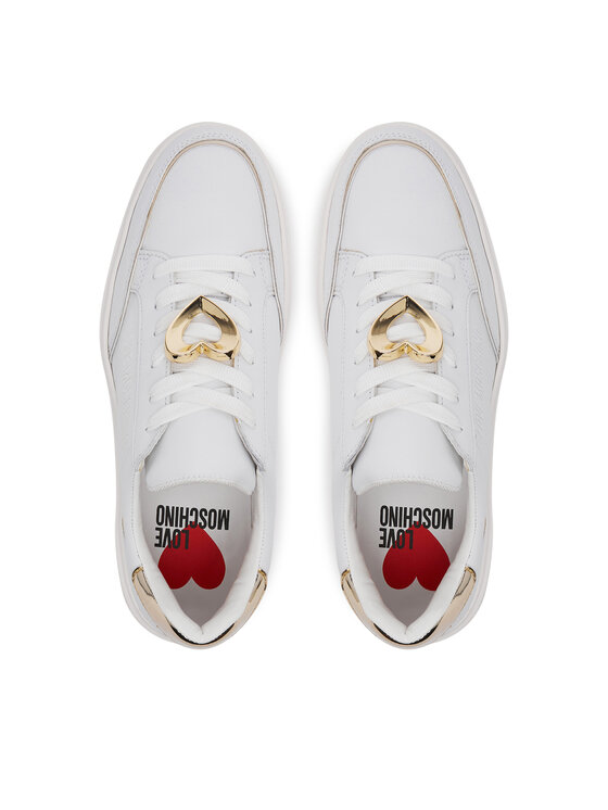 LOVE MOSCHINO LOVE MOSCHINO Sneakersy JA15214G1MIA610A Biały