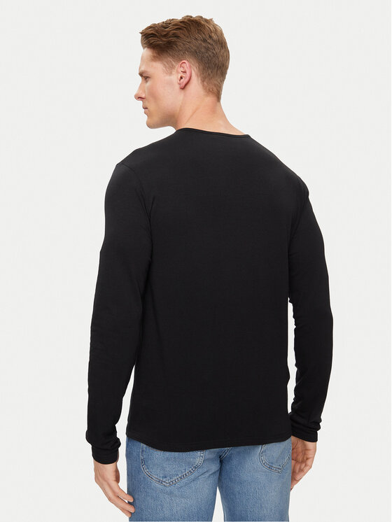 Versace Versace Souprava triček s dlouhým rukávem AU10197 Barevná Slim Fit