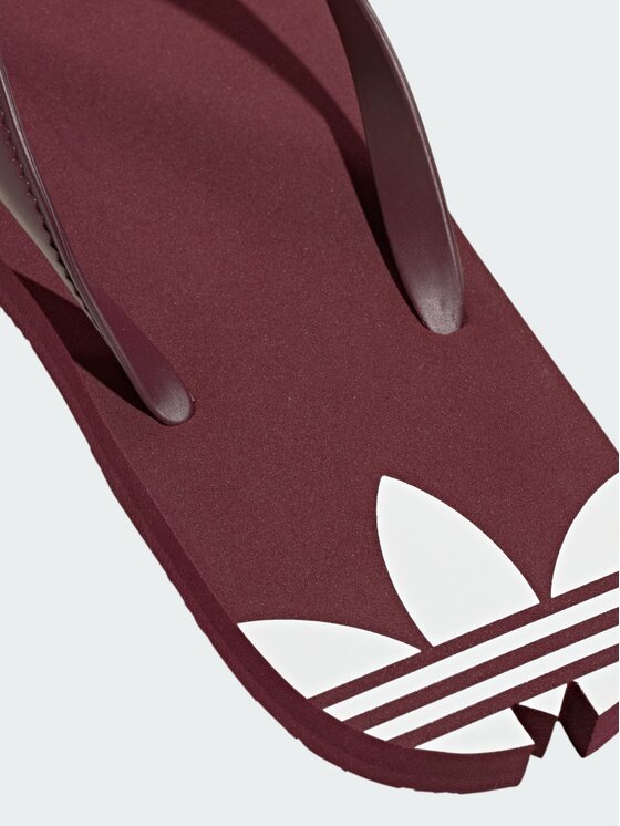 adidas adidas Klapki 164941 Bordowy