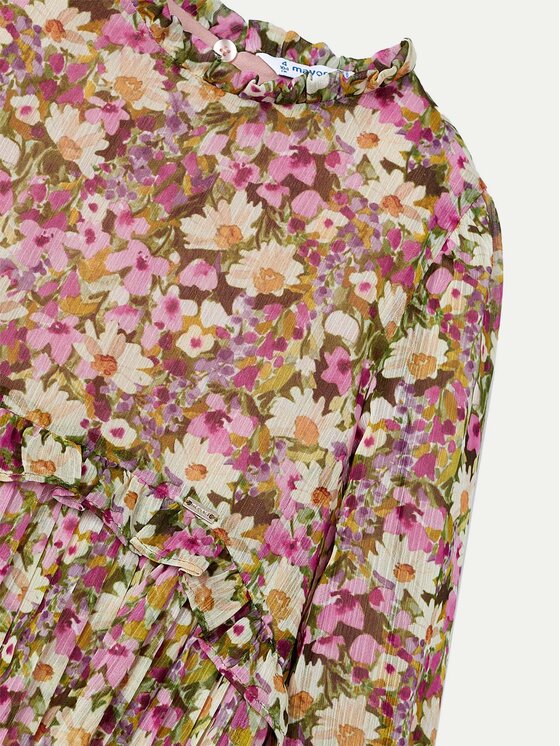 Mayoral Mayoral Rochie de zi 4913 Colorat Regular Fit