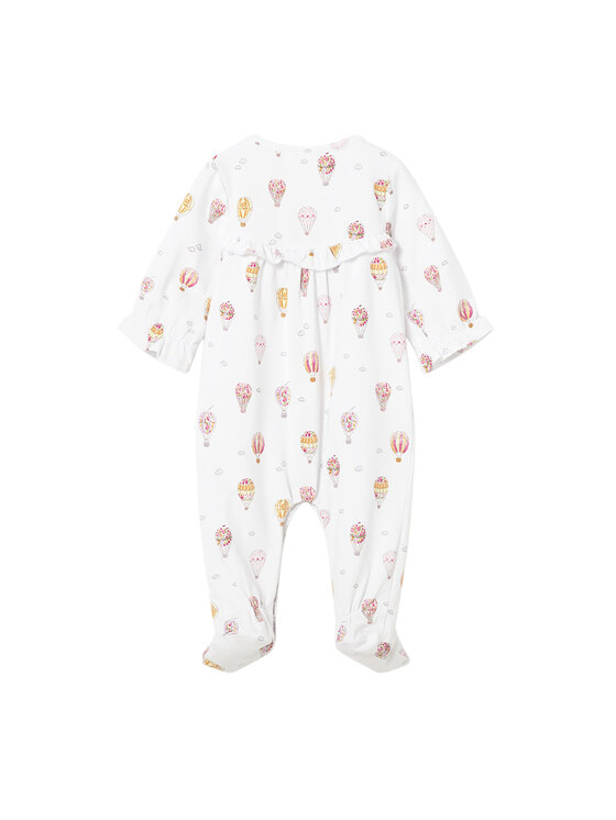 Mayoral Mayoral Set di tutine intere 1708 Bianco Regular Fit