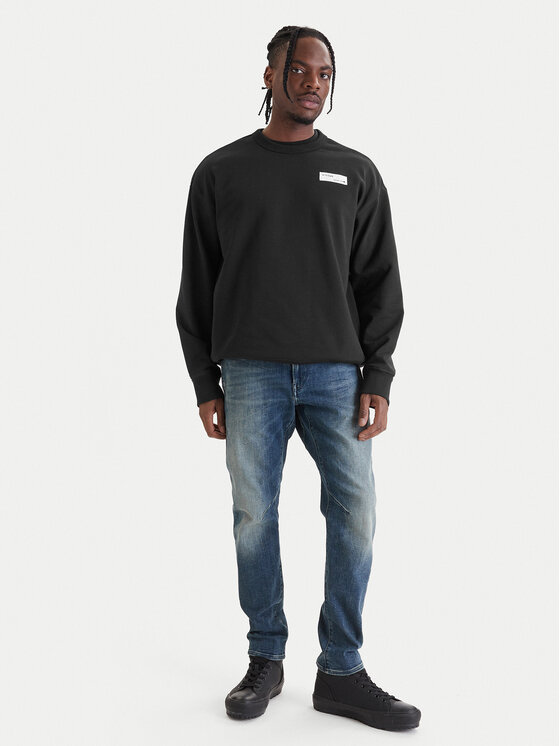 G-Star Raw G-Star Raw Суитшърт HB Badge D28660-E209 Черен Relaxed Fit