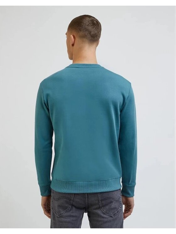 Lee Lee Felpa SWS Blu Regular Fit