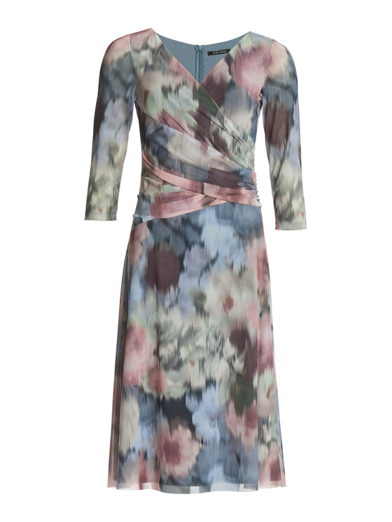 Swing Swing Kokteiļkleita 5AK05300 Daudzkrāsains Regular Fit